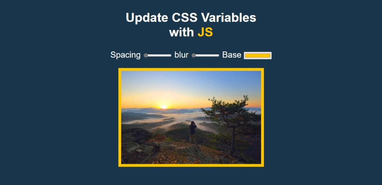 CSS Variables with JS